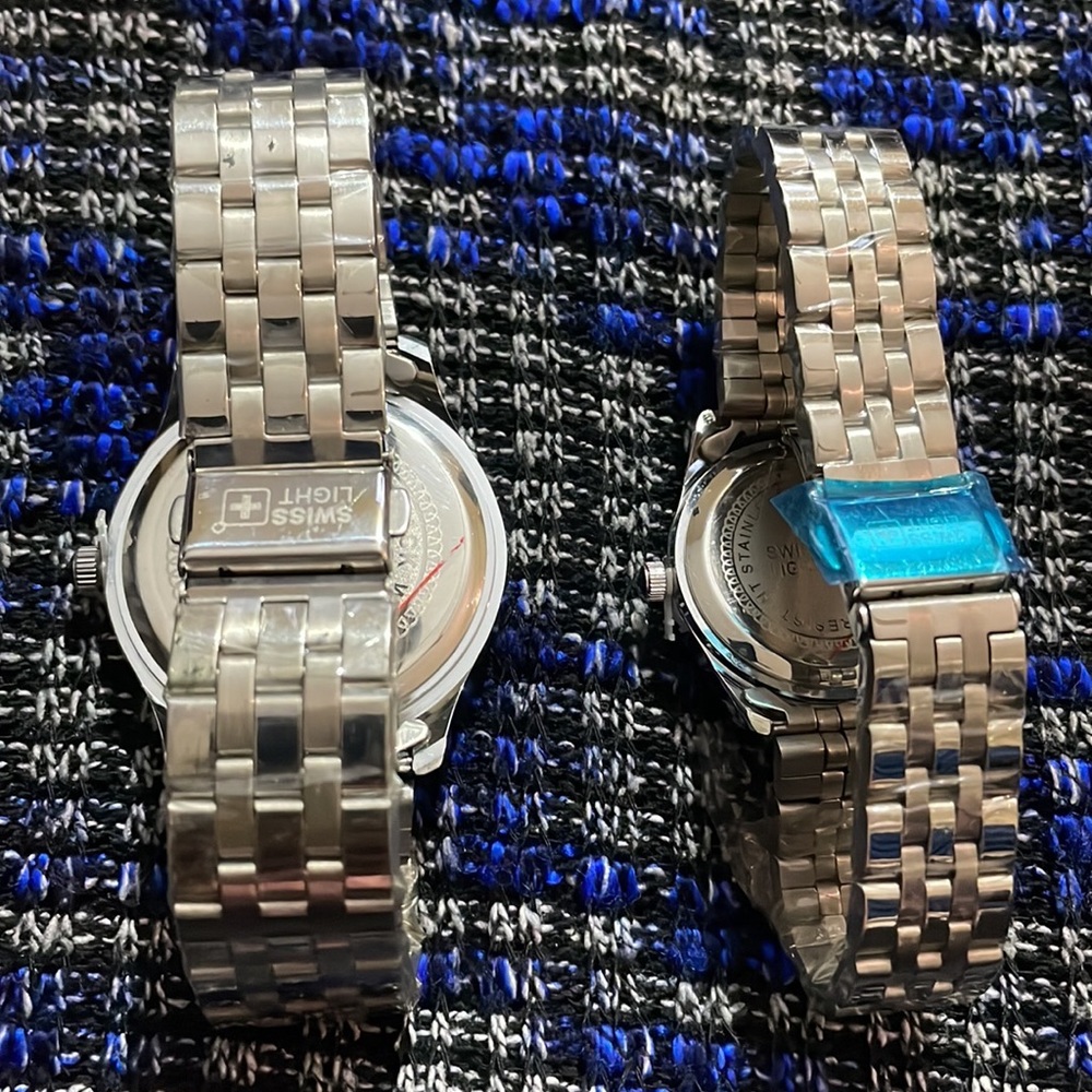 Swiss light couple watches, brand new - Picture 5 of 8